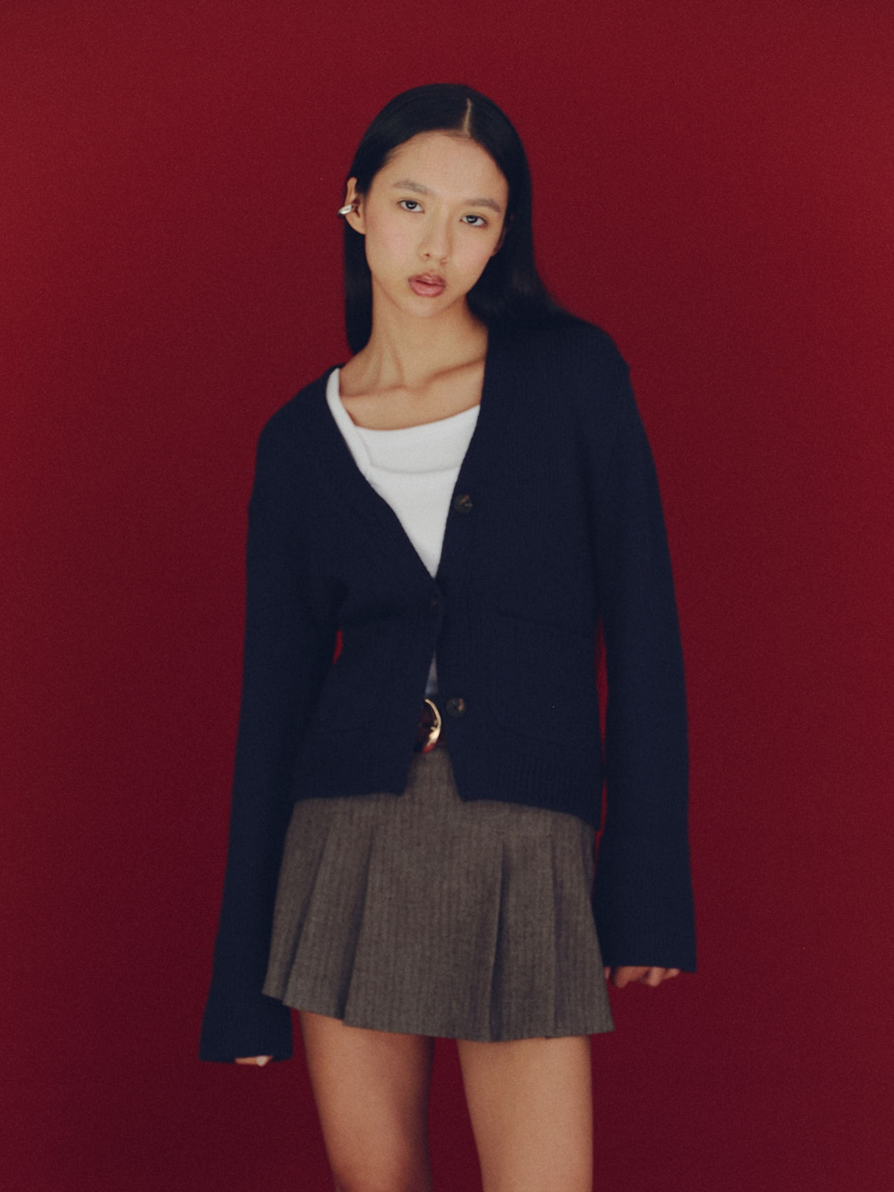 Camelia Cardigan Navy
