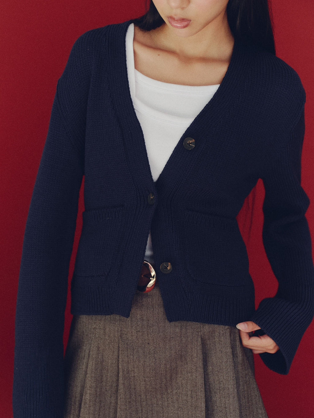 Camelia Cardigan Navy