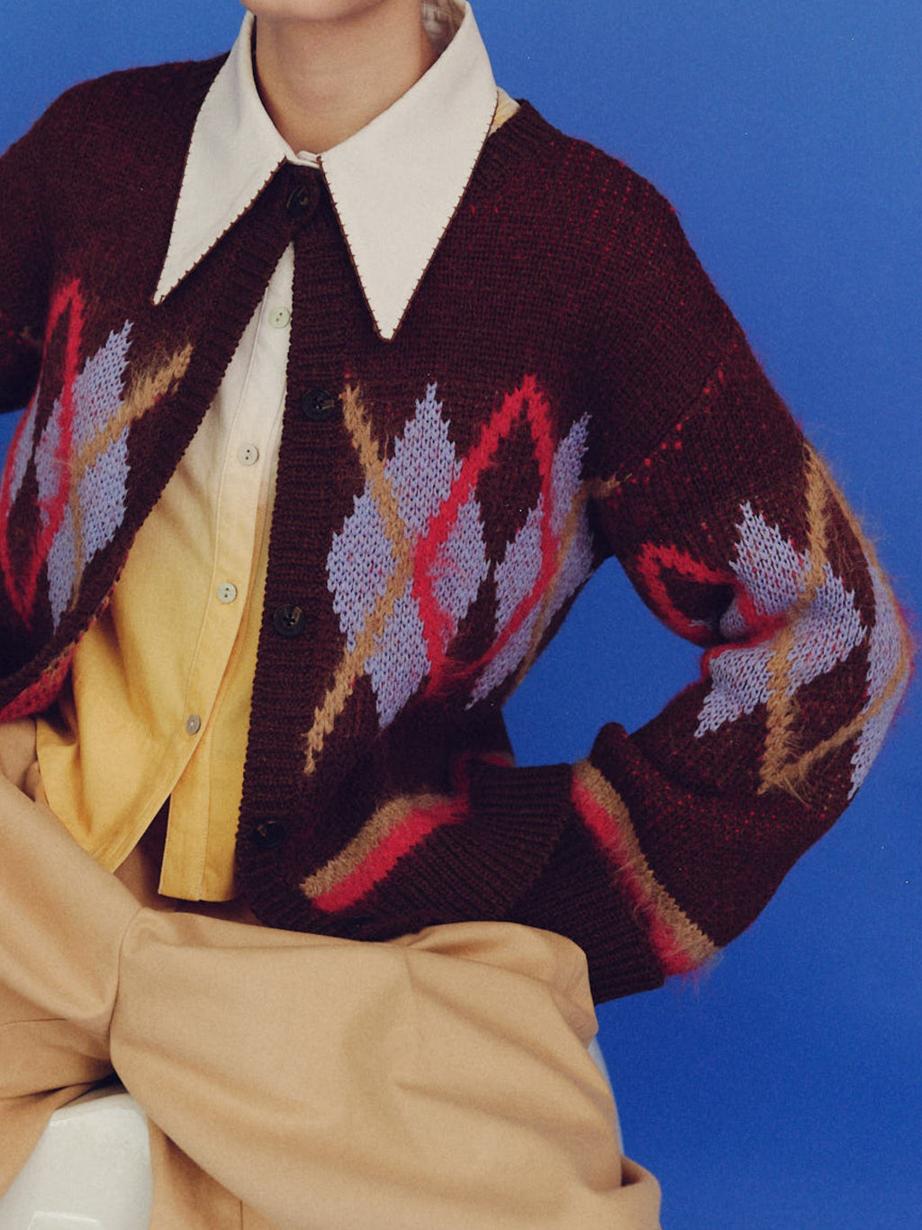 Stella Cardigan Deep Brown
