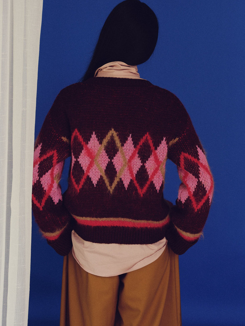 Stella Cardigan Burgundy