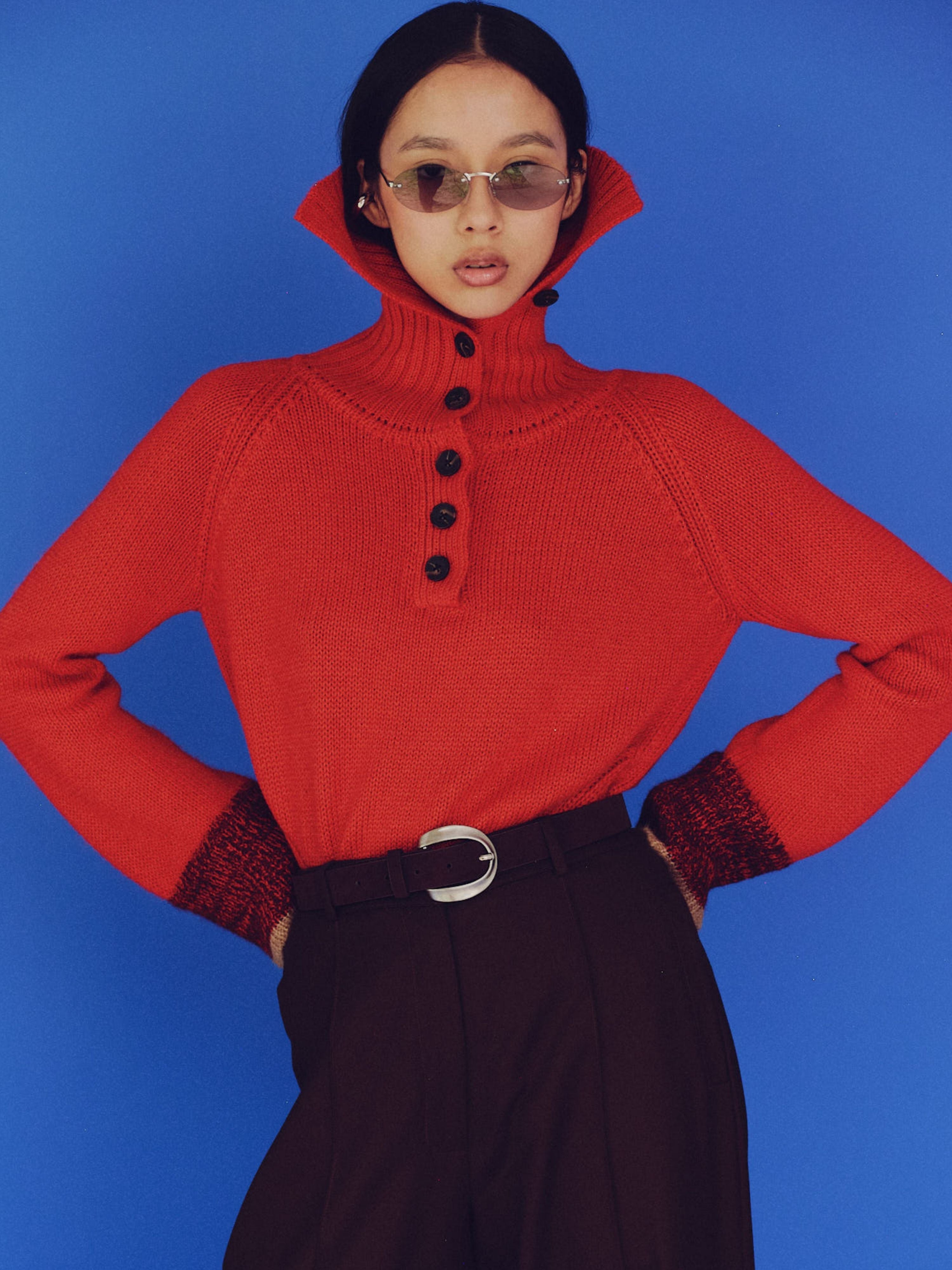 Sara Sweater Red