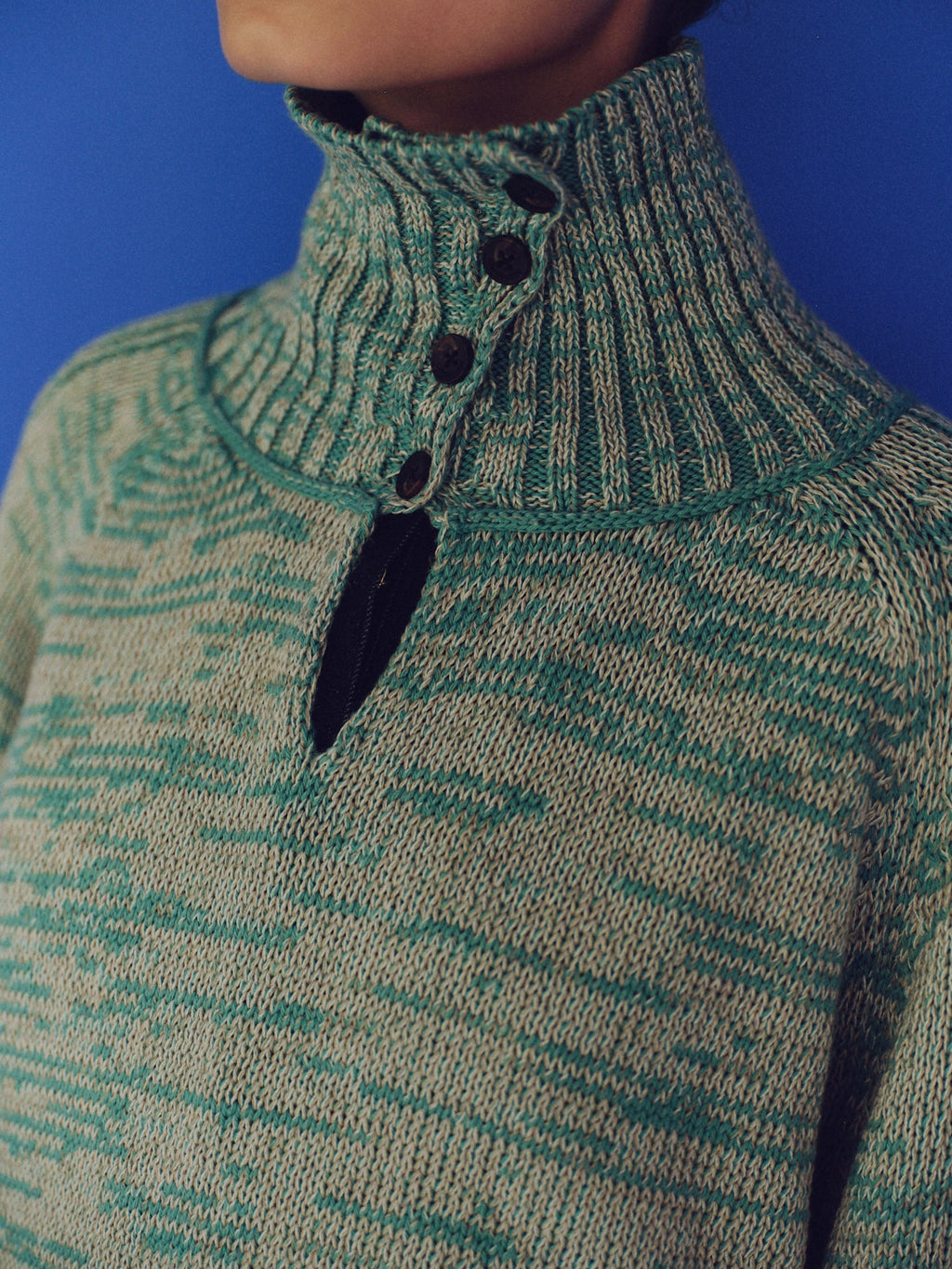 Ello Sweater Cyan