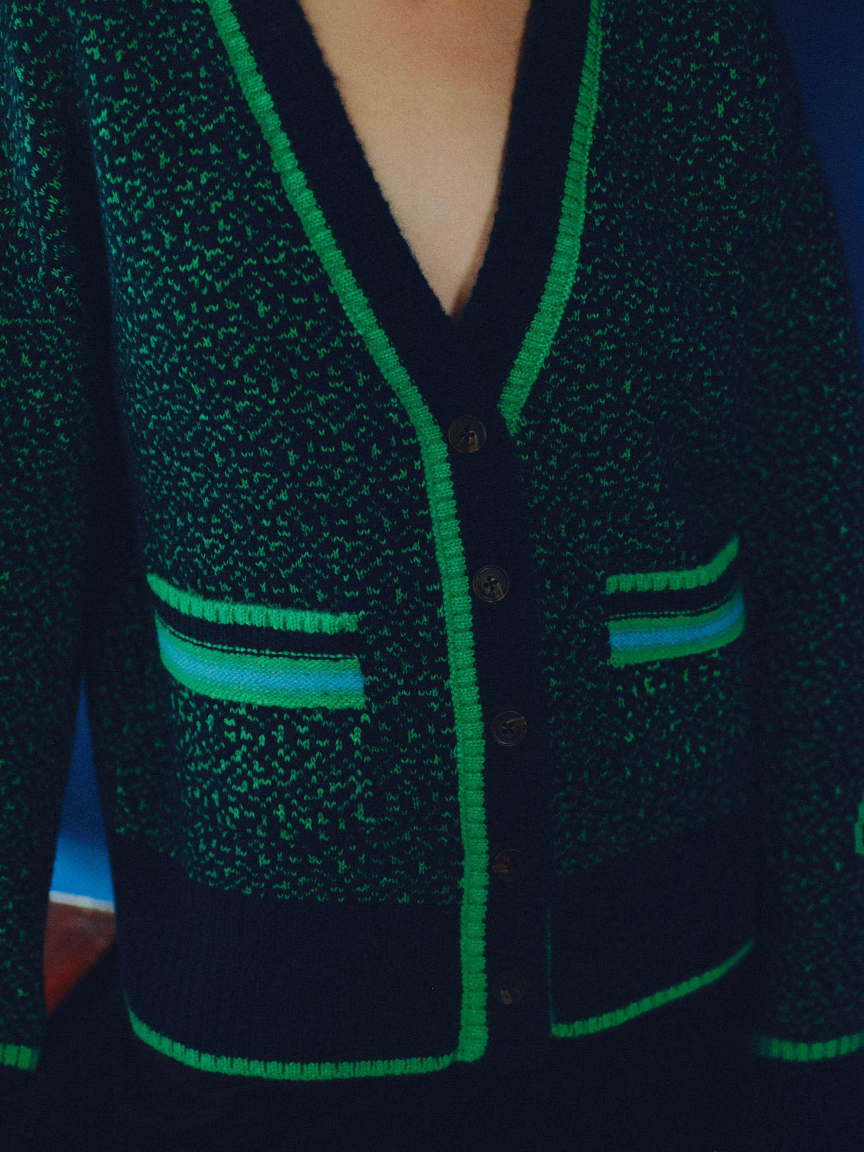 Gaia Cardigan Racing Green