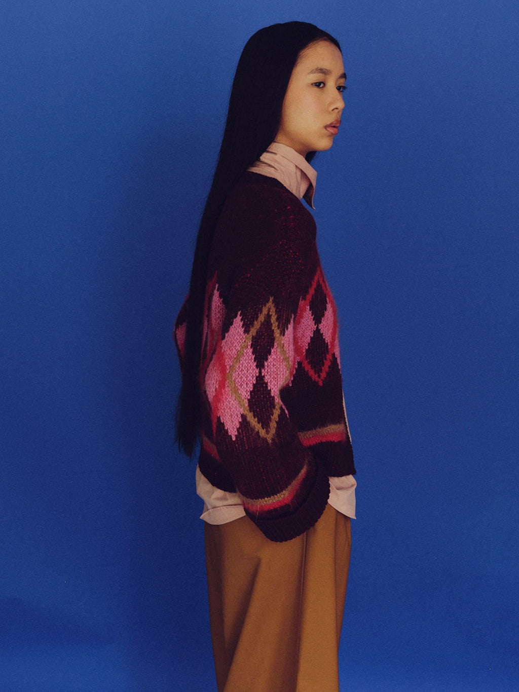 Stella Cardigan Burgundy