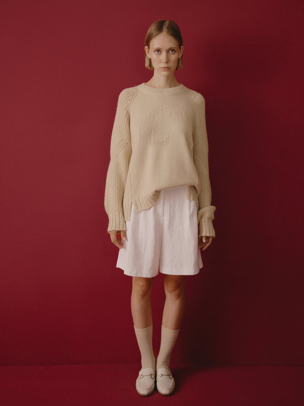 Cami Sweater Off White