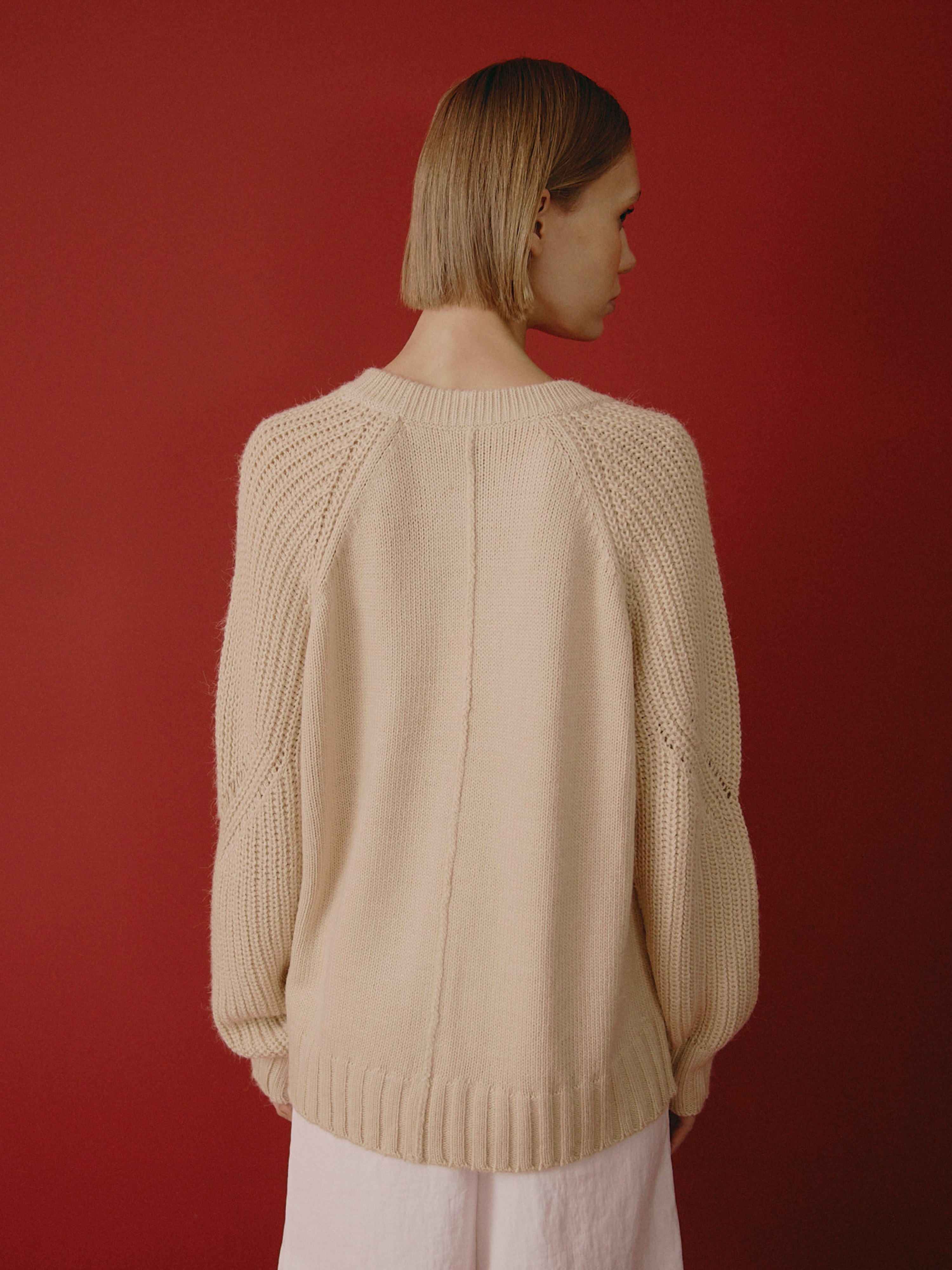 Cami Sweater Off White