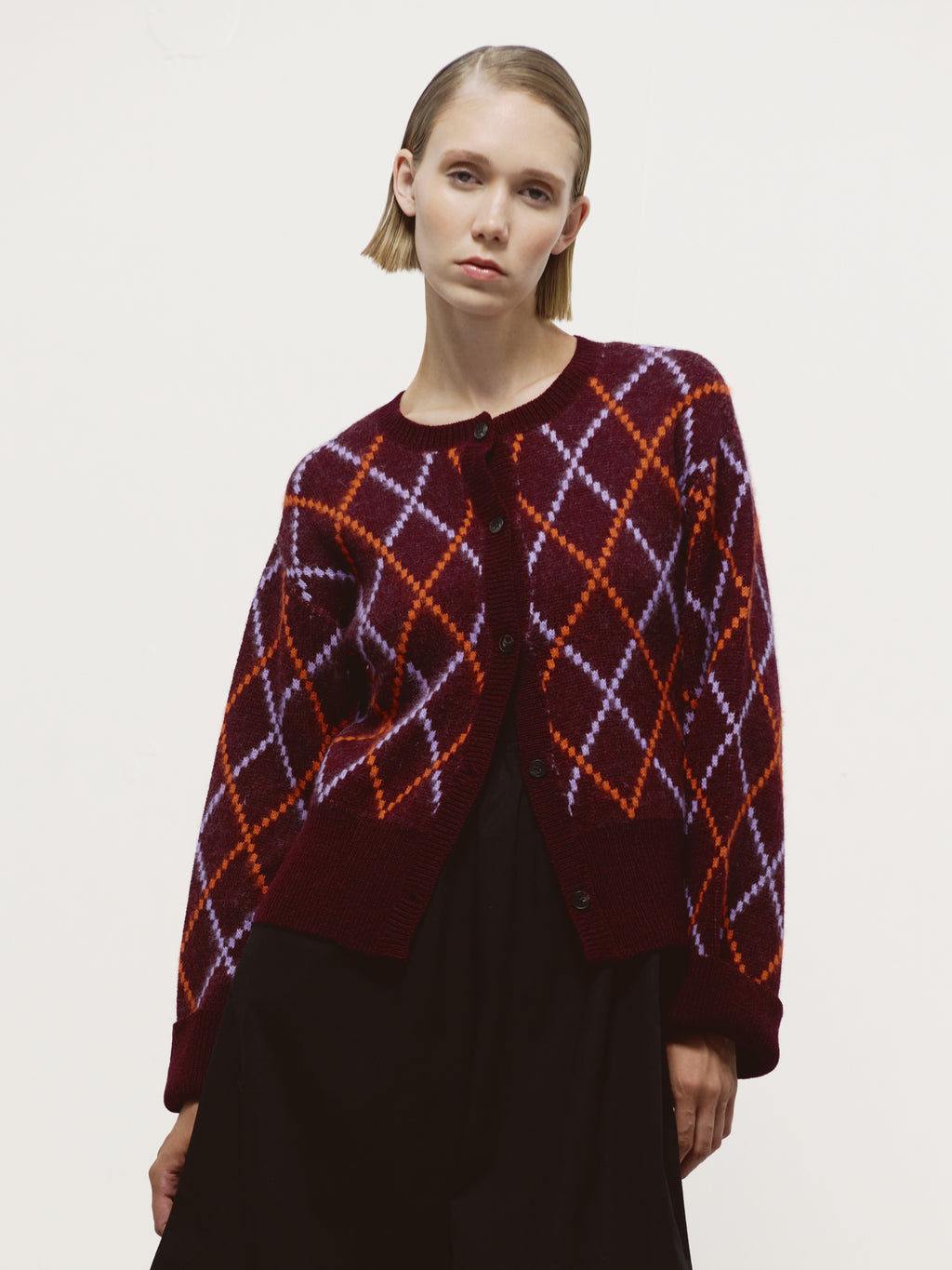 Guadalupe Cardigan Burgundy