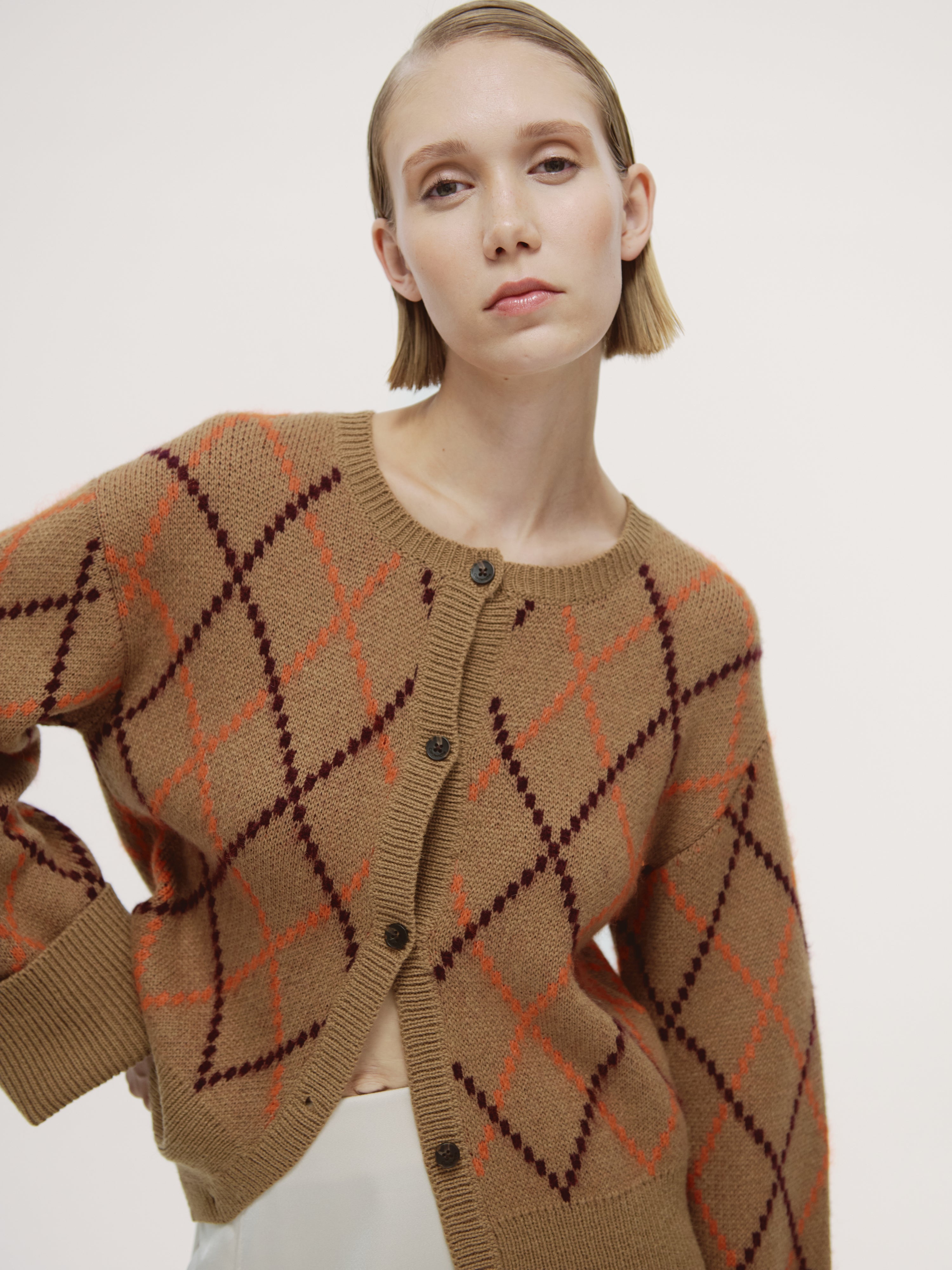 Guadalupe Cardigan Camel