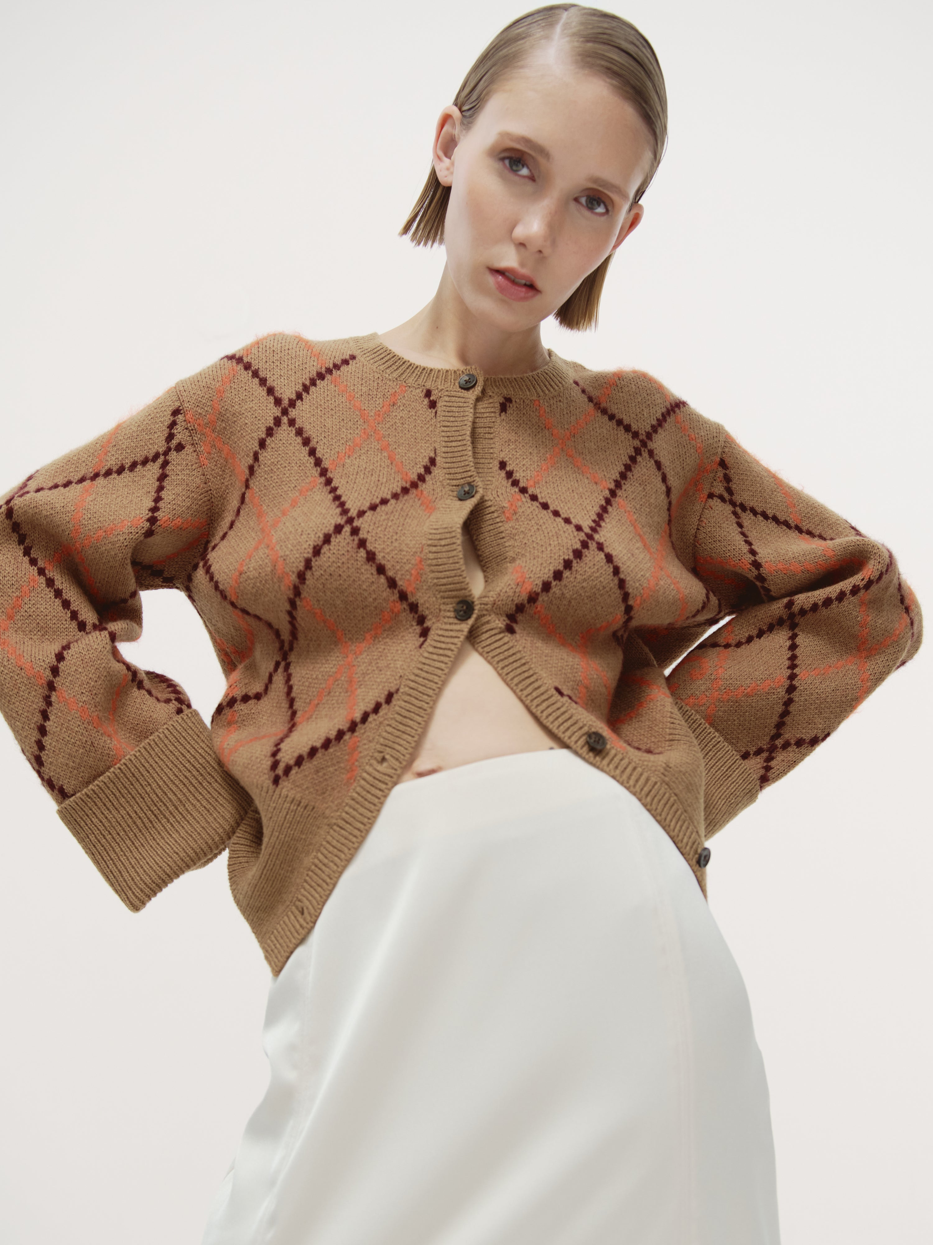 Guadalupe Cardigan Camel