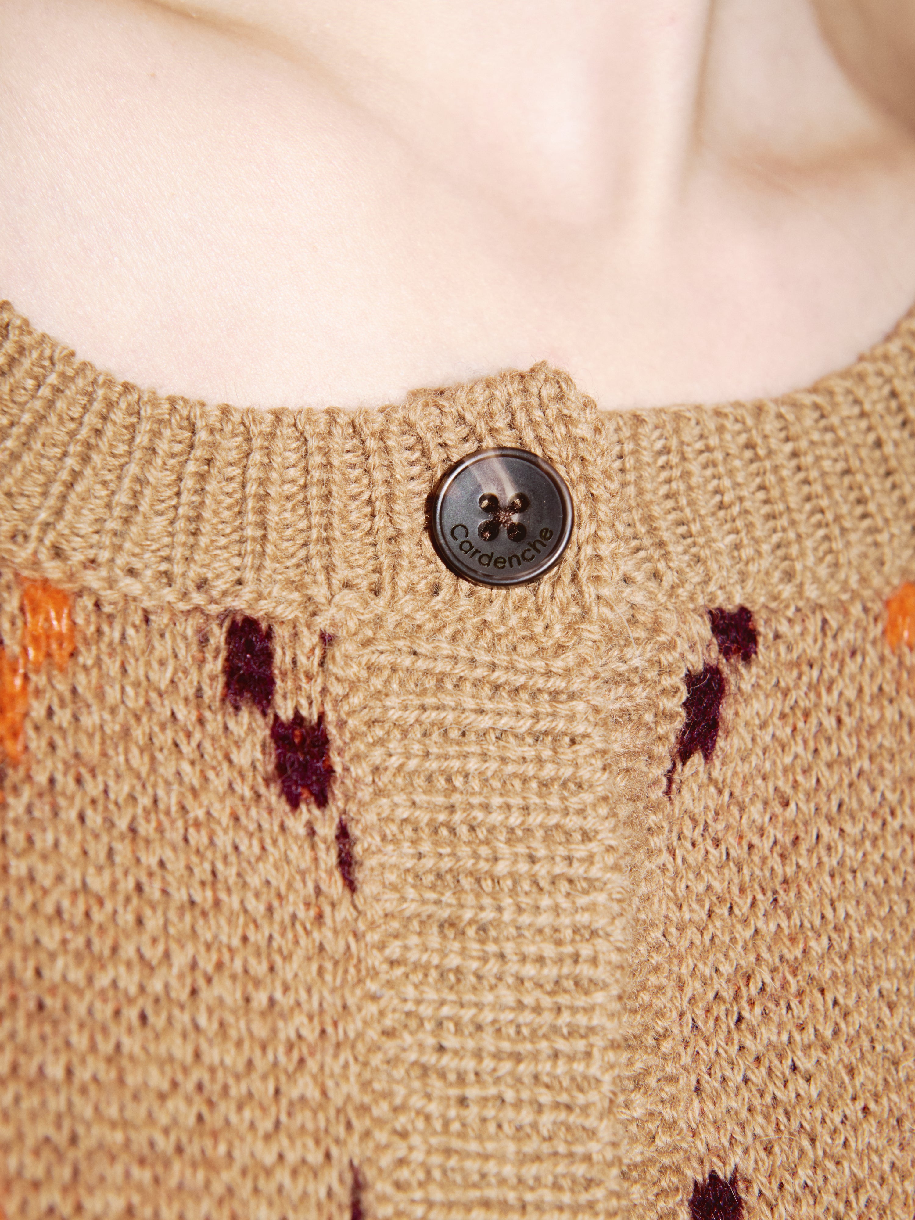 Guadalupe Cardigan Camel