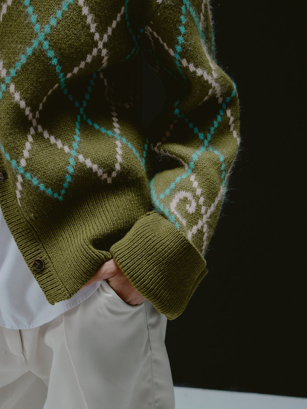 Guadalupe Cardigan Green