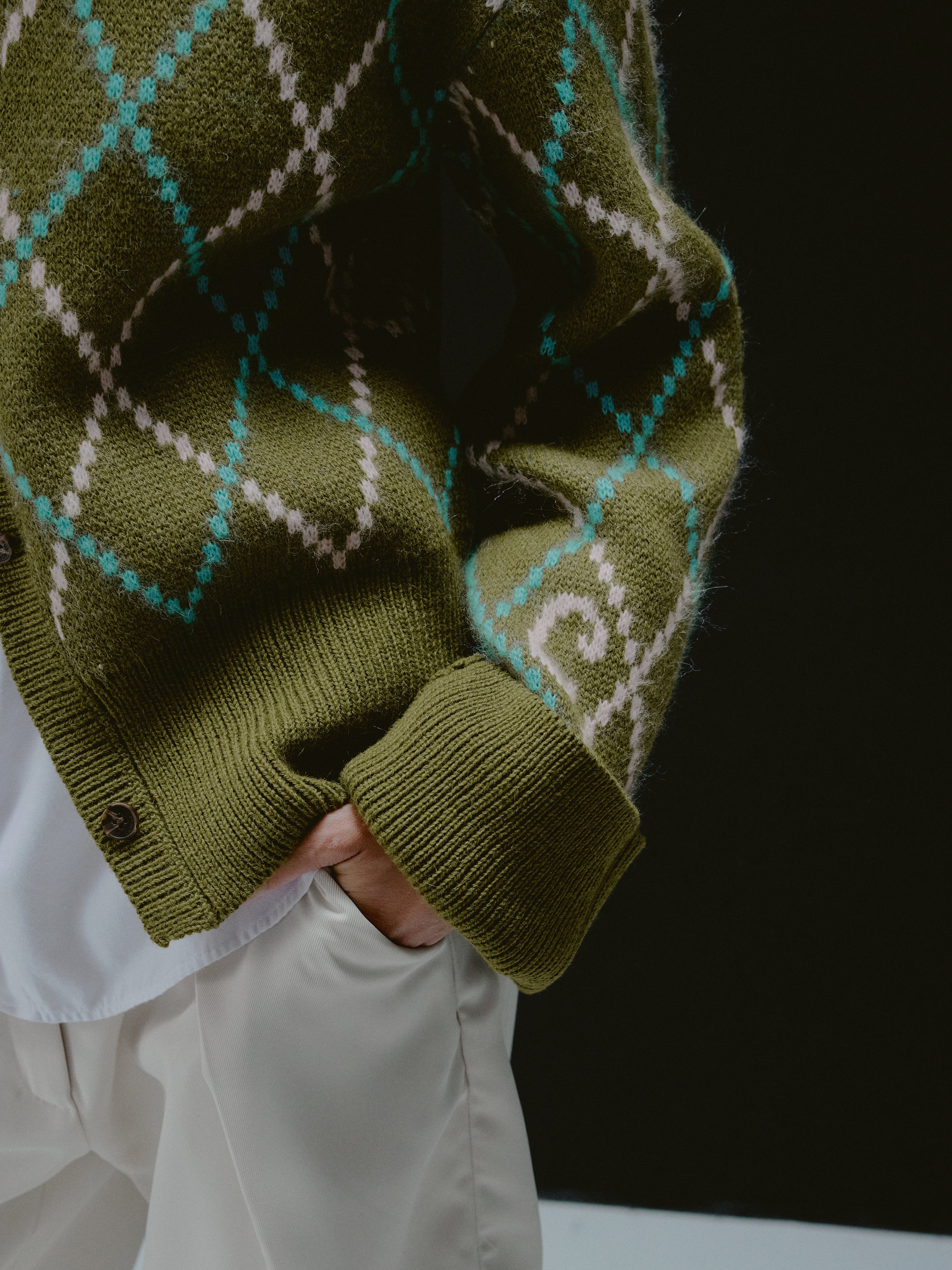 Guadalupe Cardigan Green