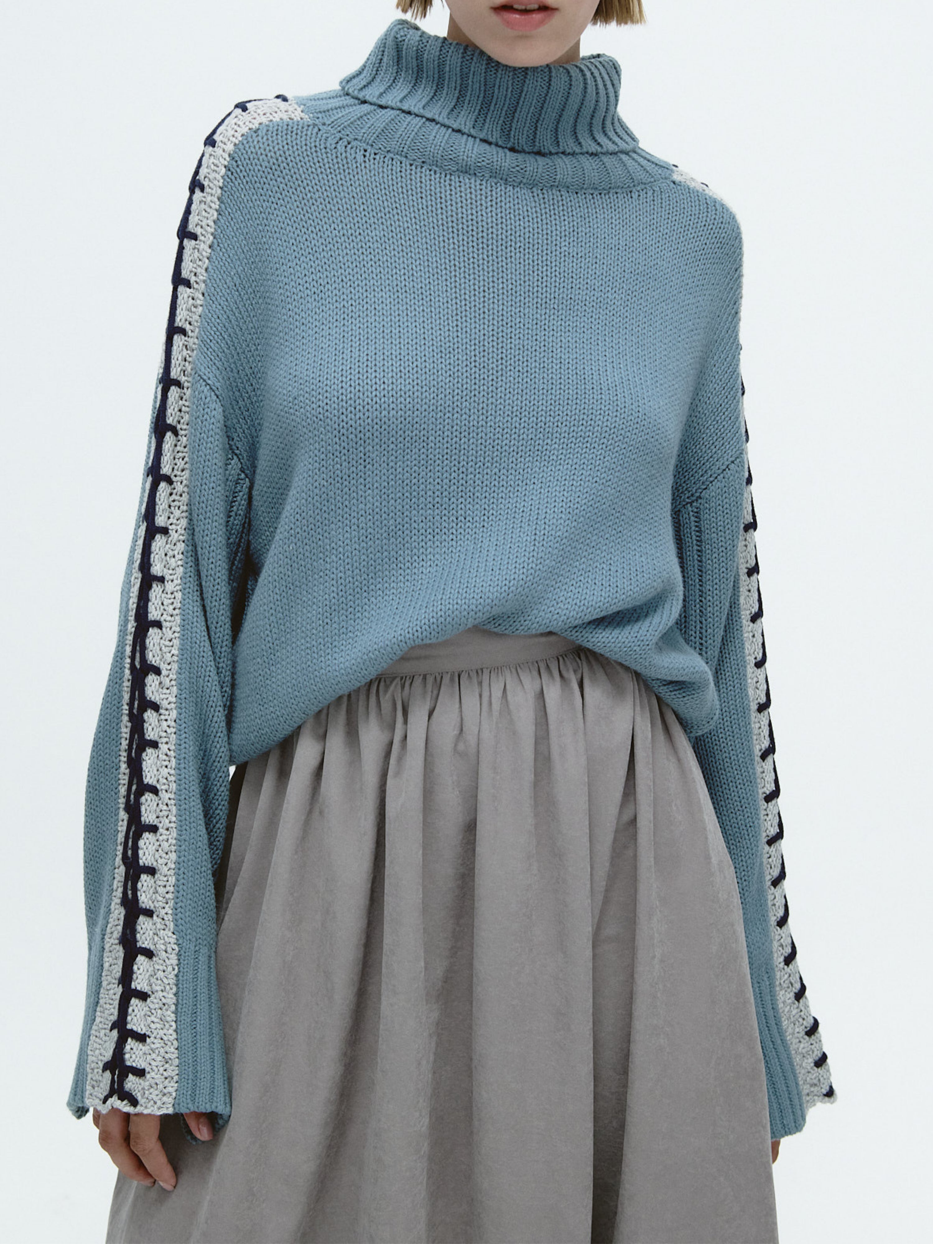 Niddo Sweater Light Blue