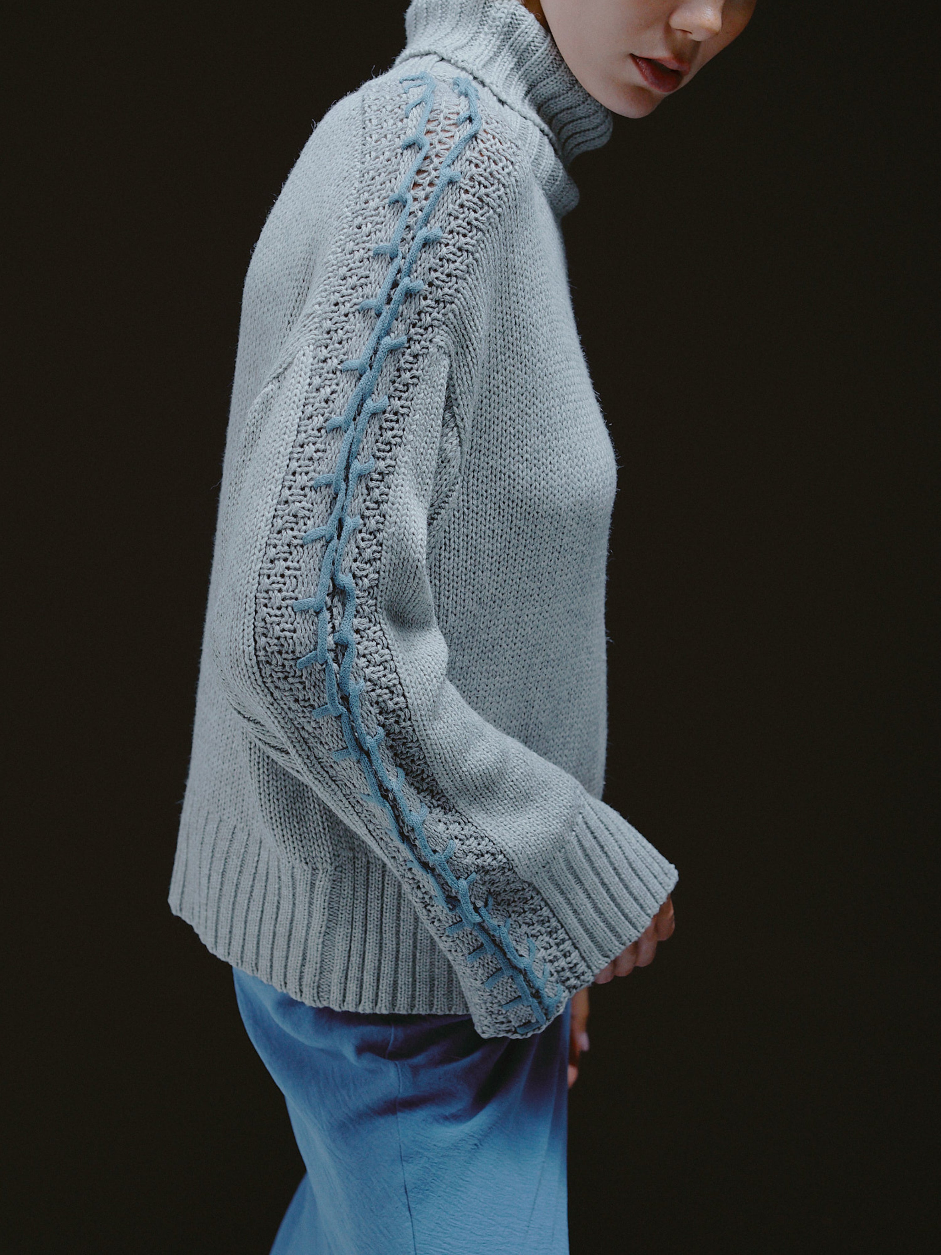 Niddo Sweater Sterling Grey