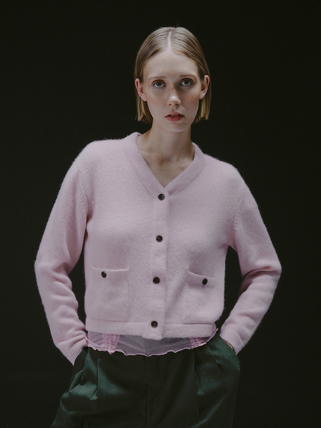 Nuna Cardigan Baby Pink