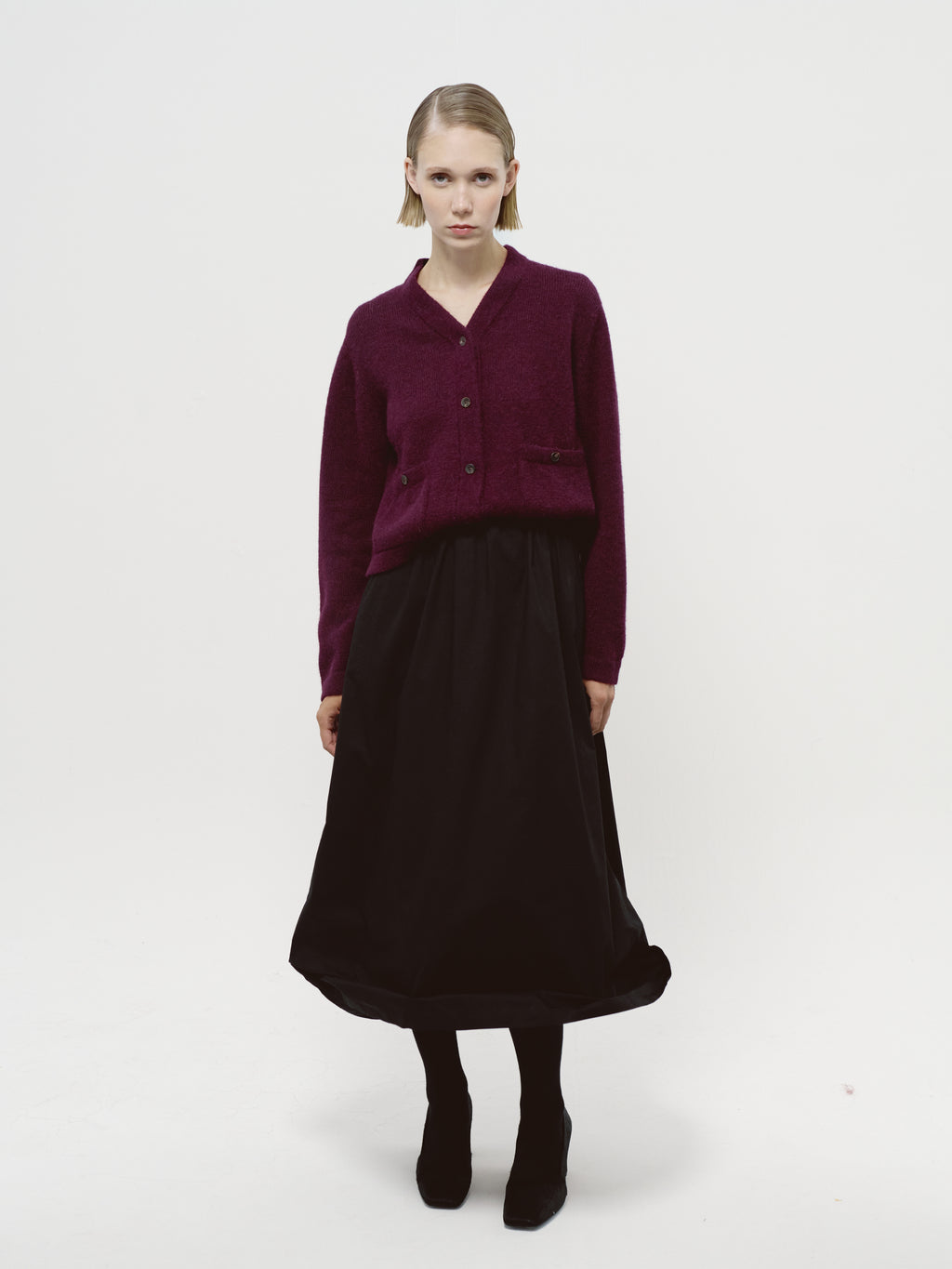 Nuna Cardigan Burgundy