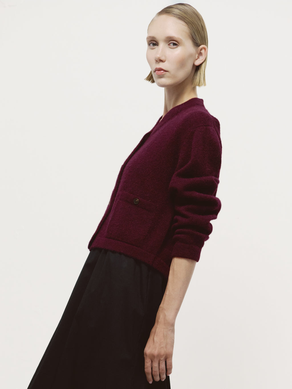 Nuna Cardigan Burgundy