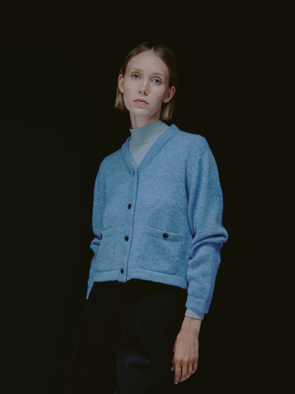 Nuna Cardigan Light Blue