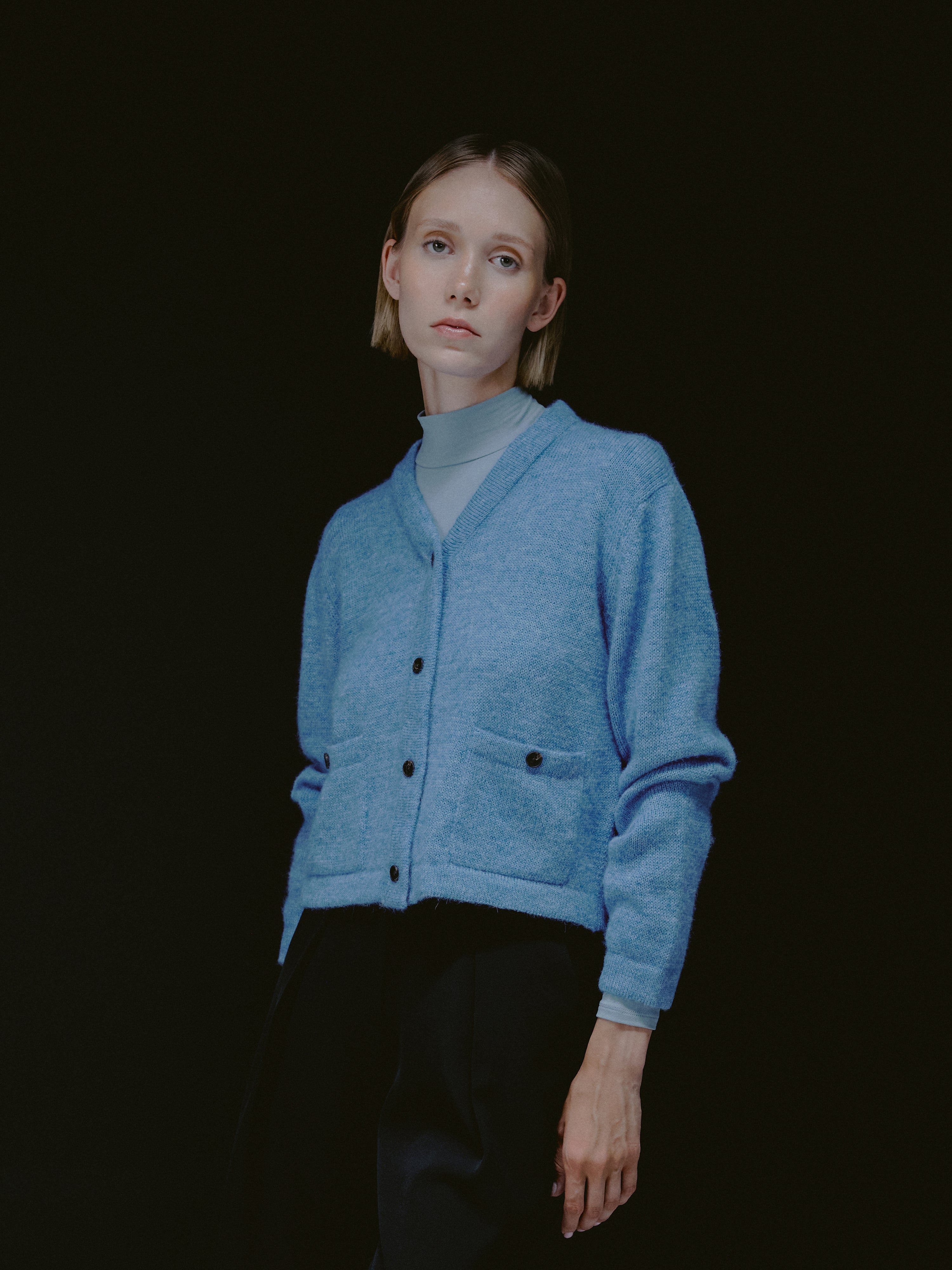 Nuna Cardigan Light Blue