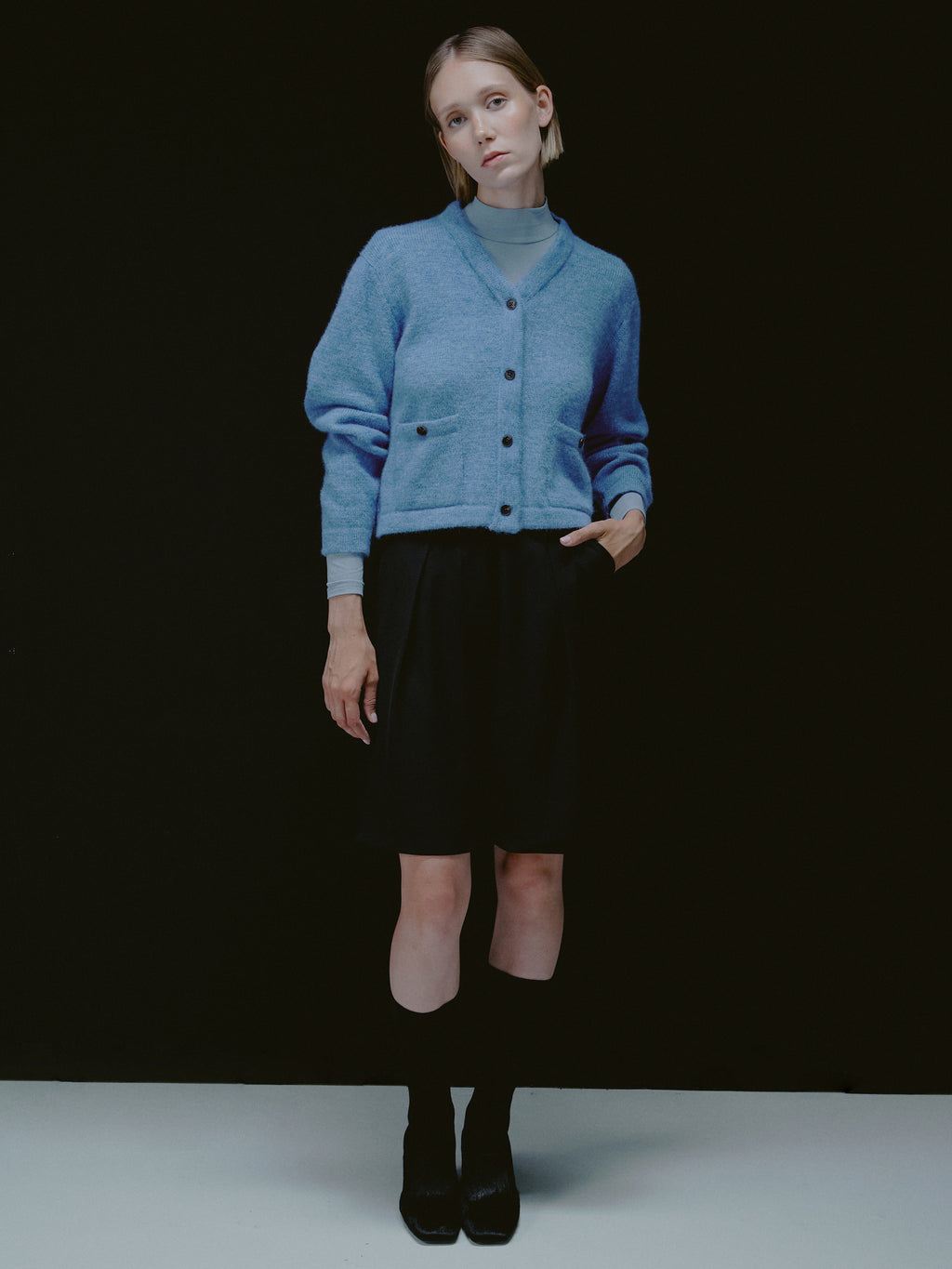 Nuna Cardigan Light Blue