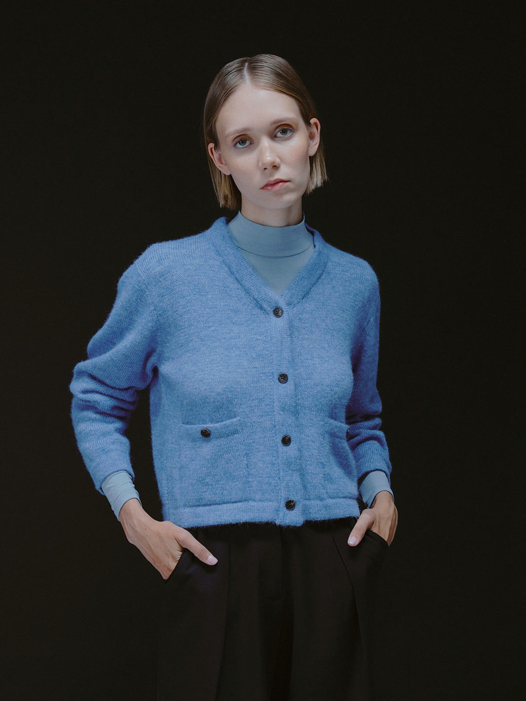 Nuna Cardigan Light Blue